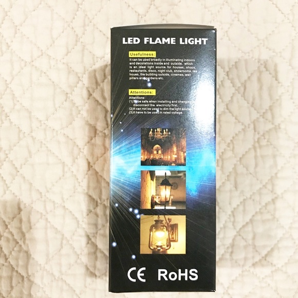 LED FLICKER FLAME LIGHT BULBS - Picture 2 of 3